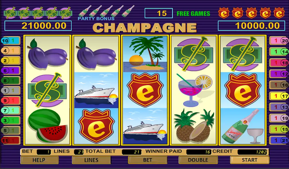 Скачать Champagne Slot [Взлом Много монет] APK на Андроид