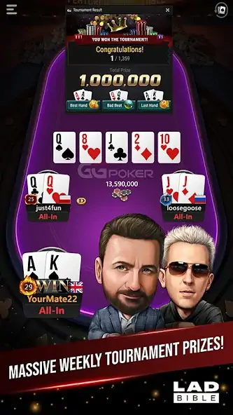 Скачать GGPoker UK - Real Online Poker [Взлом Много денег] APK на Андроид