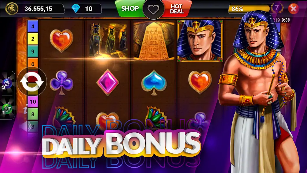 Скачать SpinArena Online Casino Slots [Взлом Бесконечные деньги] APK на Андроид