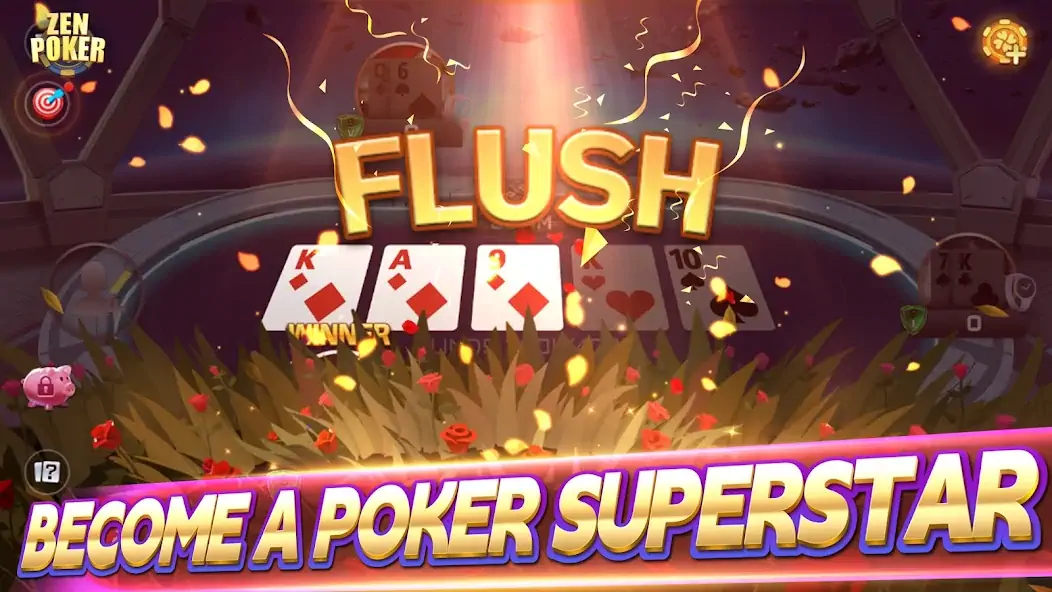 Скачать Zen Poker [Взлом Бесконечные деньги] APK на Андроид