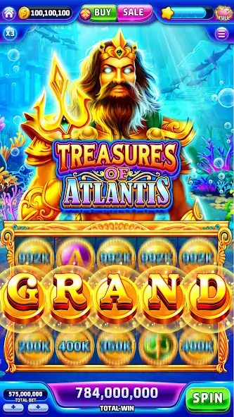 Скачать Jackpotland-Vegas Casino Slots [Взлом Бесконечные монеты] APK на Андроид