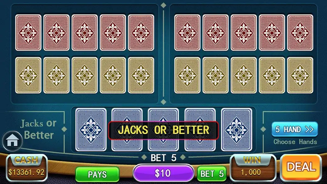 Скачать Video Poker Games - Multi Hand [Взлом Бесконечные деньги] APK на Андроид