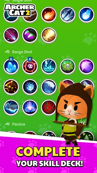 Скачать Archer Cat 2 [Взлом Много денег] APK на Андроид