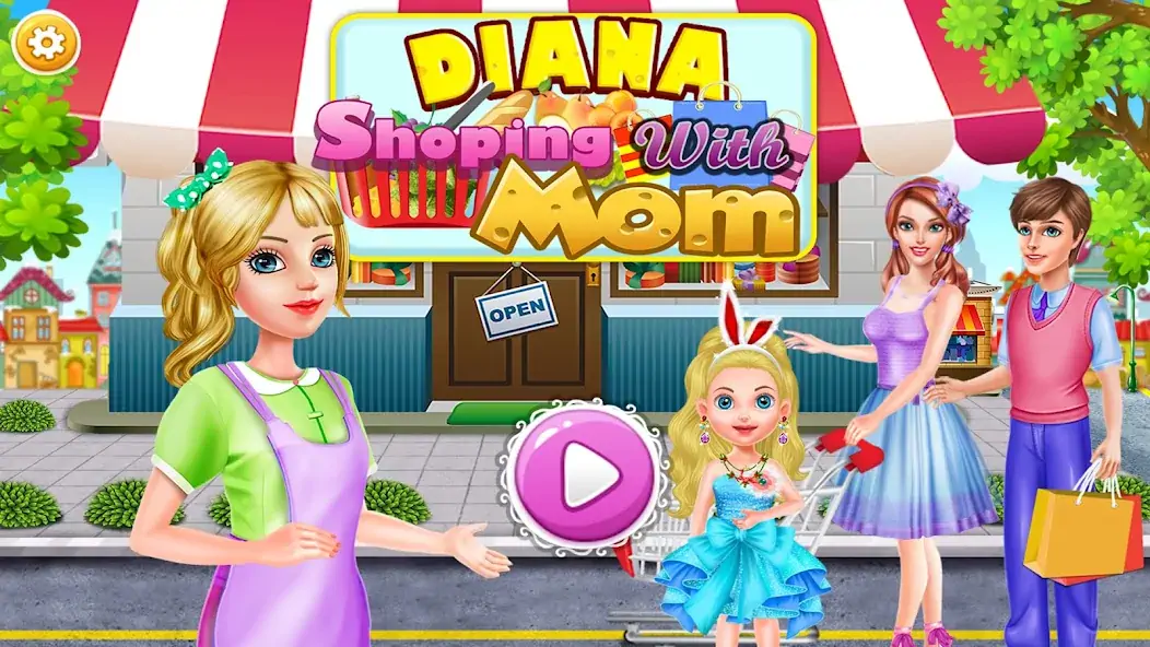 Скачать Mall Shopping with Diana [Взлом Много денег] APK на Андроид