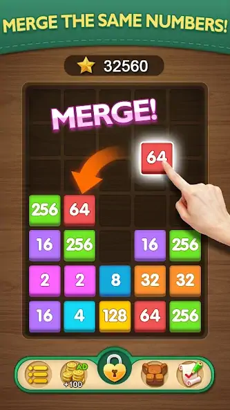 Скачать Merge Puzzle-Number Games [Взлом Много денег] APK на Андроид