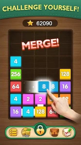 Скачать Merge Puzzle-Number Games [Взлом Много денег] APK на Андроид