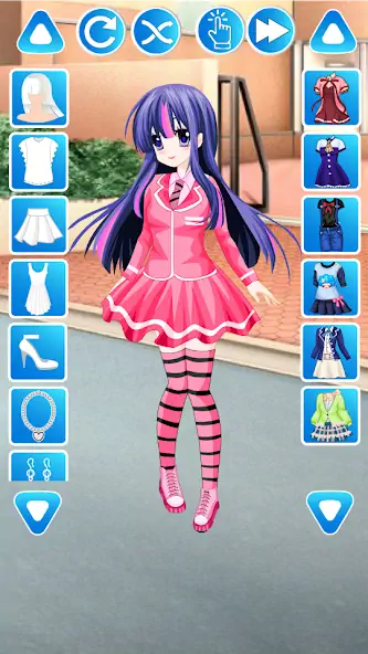 Скачать Pony College Student Dress Up [Взлом Бесконечные монеты] APK на Андроид