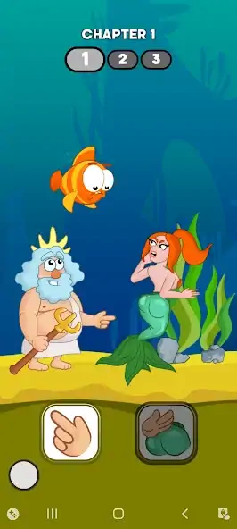 Скачать Neptune vs Mermaid: Fish Prank [Взлом Бесконечные монеты] APK на Андроид