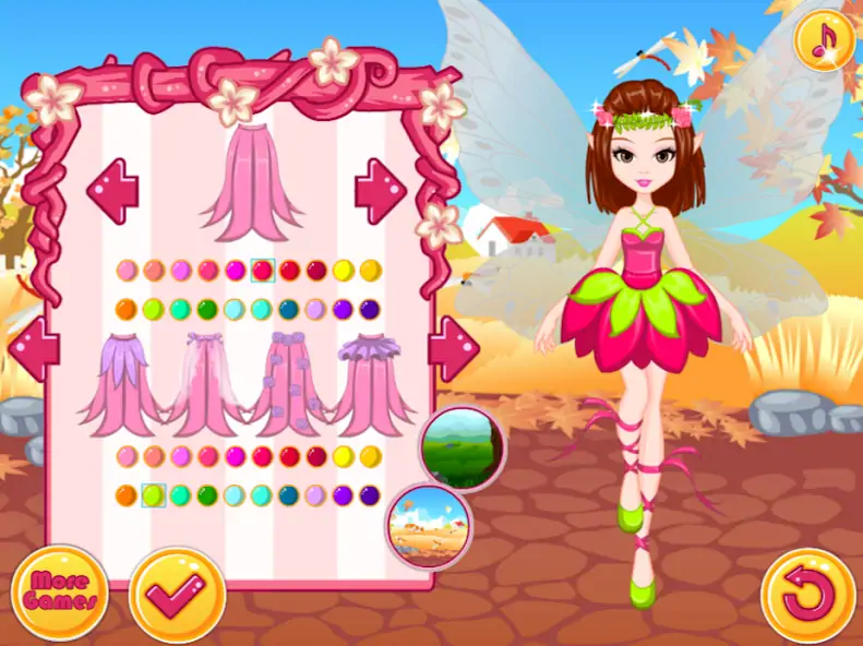Скачать Феи одевалки: Игры для девочек [Взлом Бесконечные монеты] APK на Андроид