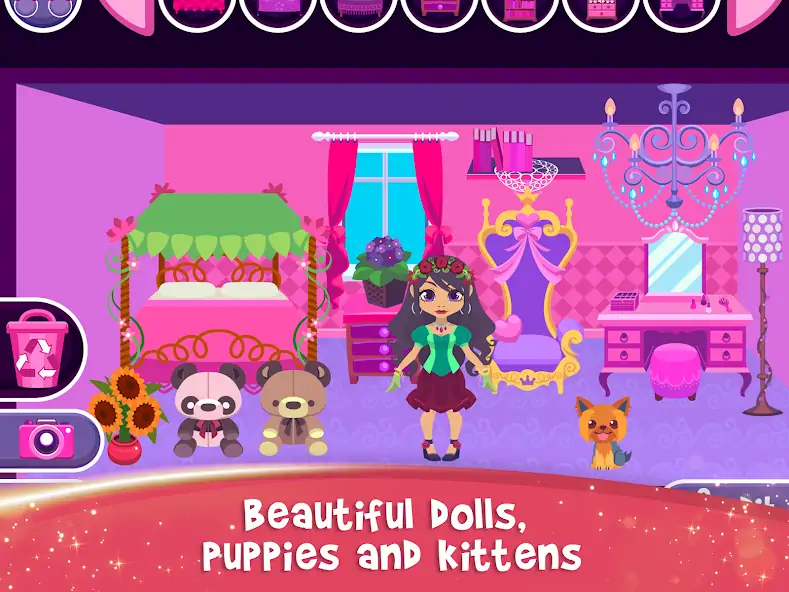 Скачать My Princess Castle: Doll Game [Взлом Бесконечные деньги] APK на Андроид