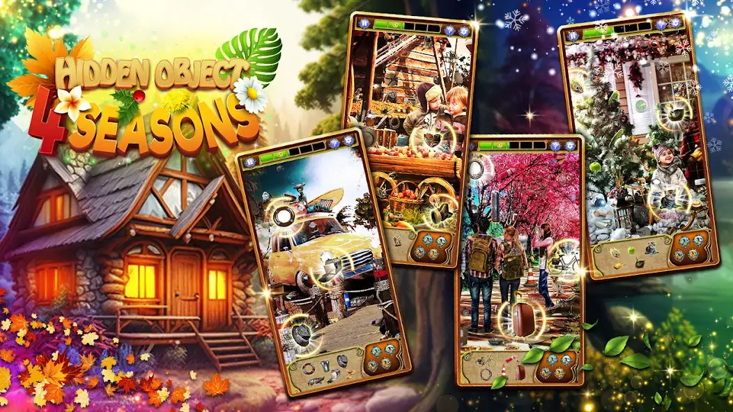 Скачать Hidden Object: 4 Seasons [Взлом Бесконечные деньги] APK на Андроид