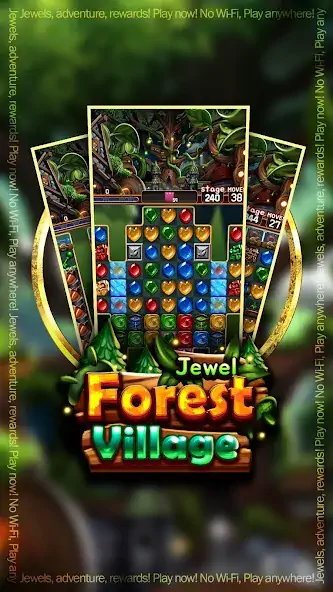 Скачать Jewel Forest Village [Взлом Много денег] APK на Андроид