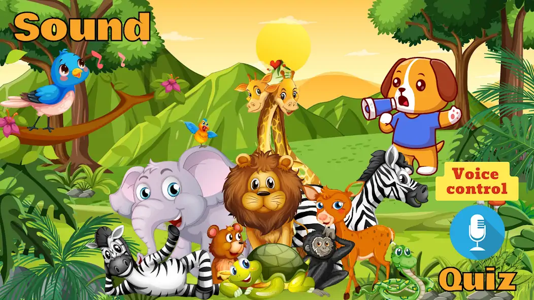 Скачать 100 Animals - Sound and Quiz [Взлом Бесконечные монеты] APK на Андроид