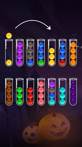 Скачать Ball Sort - Color Puzzle Game [Взлом Много монет] APK на Андроид