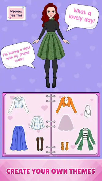 Скачать Sweet Paper Doll: Dress Up DIY [Взлом Много денег] APK на Андроид