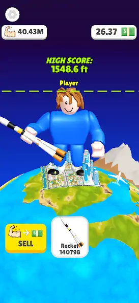 Скачать Lifting Hero [Взлом Много монет] APK на Андроид