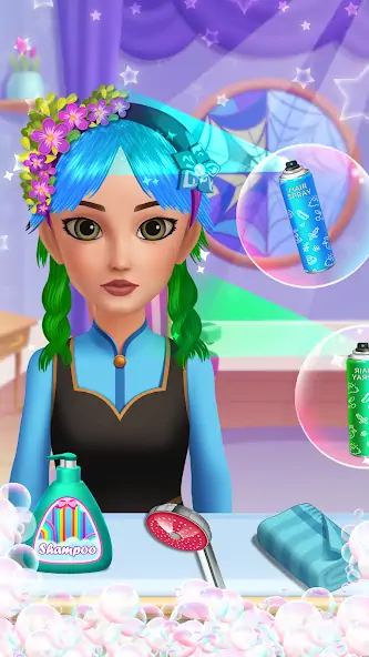 Скачать Hair Salon: Beauty Salon Game [Взлом Много денег] APK на Андроид