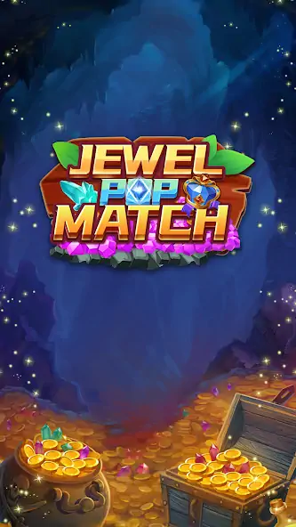 Скачать Jewel Pop Match [Взлом Много монет] APK на Андроид