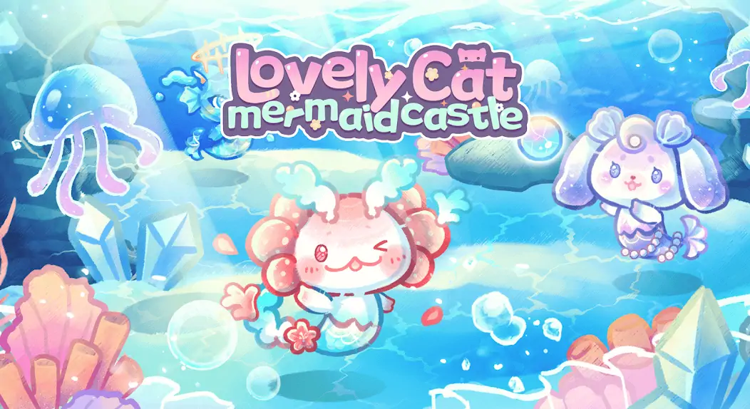 Скачать Lovely Cat Mermaid Castle [Взлом Много монет] APK на Андроид