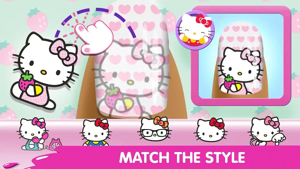 Скачать Маникюрный салон Hello Kitty [Взлом Бесконечные монеты] APK на Андроид