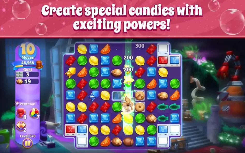 Скачать Wonka's World of Candy Match 3 [Взлом Много денег] APK на Андроид