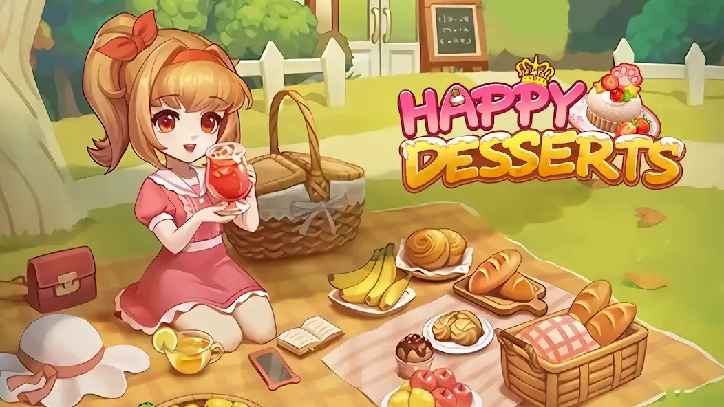 Скачать Happy Desserts！ [Взлом Бесконечные монеты] APK на Андроид