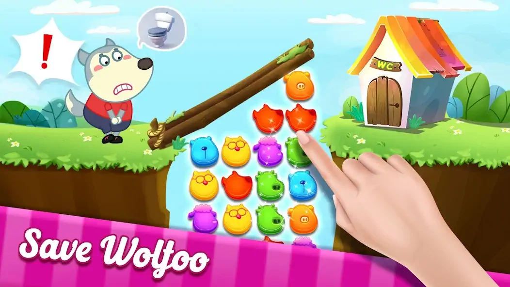 Скачать Wolfoo Home Renovation Master [Взлом Много монет] APK на Андроид