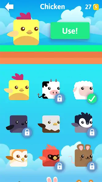 Скачать Stacky Bird: рывок [Взлом Много денег] APK на Андроид