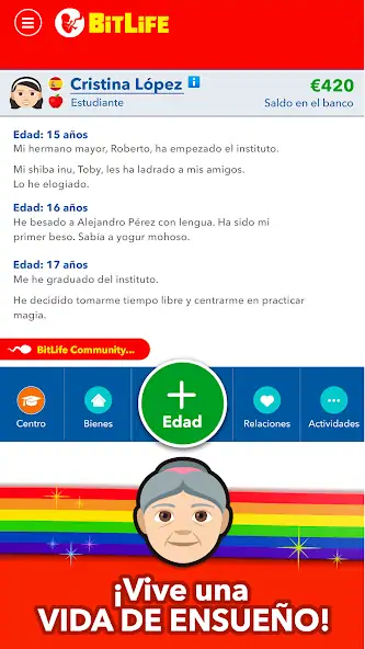 Скачать BitLife Español [Взлом Много монет] APK на Андроид