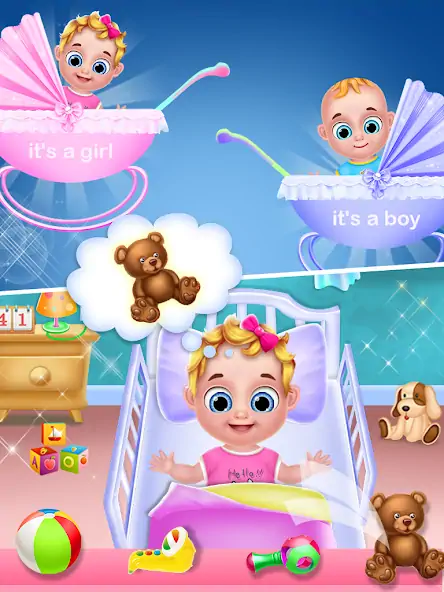 Скачать Mom & newborn Babysitter Game [Взлом Бесконечные деньги] APK на Андроид
