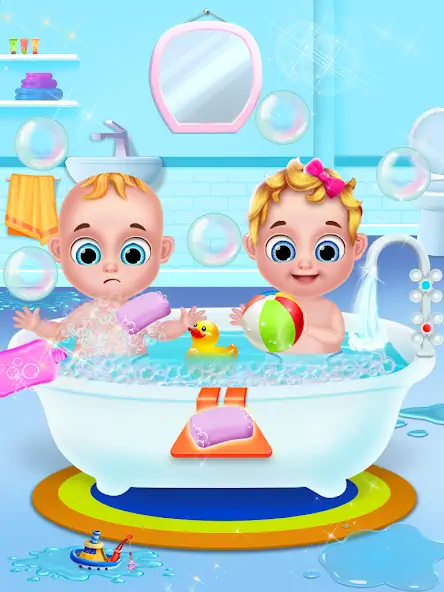 Скачать Mom & newborn Babysitter Game [Взлом Бесконечные деньги] APK на Андроид