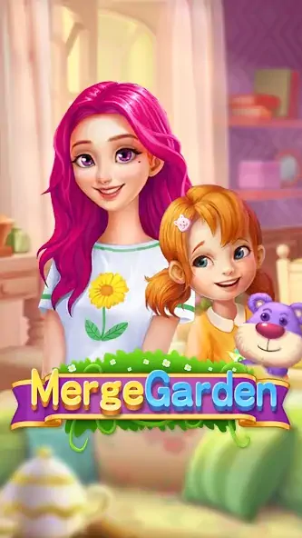 Скачать Merge Garden:Restoring Mansion [Взлом Бесконечные деньги] APK на Андроид