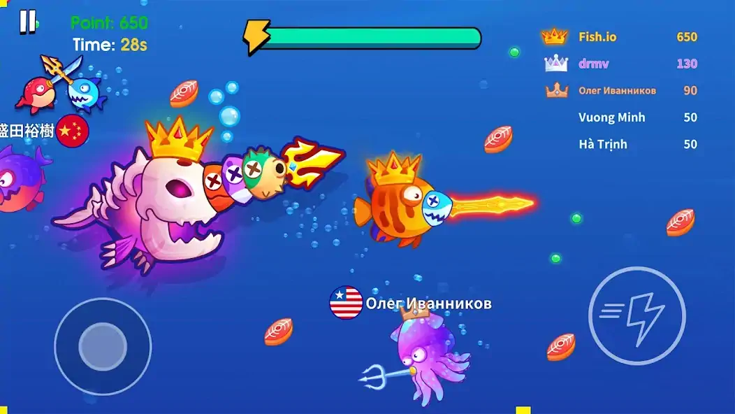 Скачать Sword Shark.io - Hungry Shark [Взлом Много денег] APK на Андроид