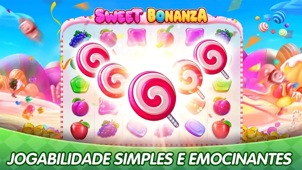 Скачать Sweet Bonanza:Candy Slot [Взлом Бесконечные монеты] APK на Андроид