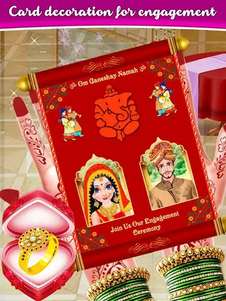 Скачать Indian Princess Engagement [Взлом Много монет] APK на Андроид