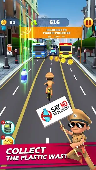 Скачать Little Singham Cycle Race [Взлом Много монет] APK на Андроид