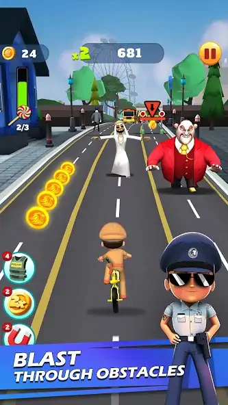 Скачать Little Singham Cycle Race [Взлом Много монет] APK на Андроид