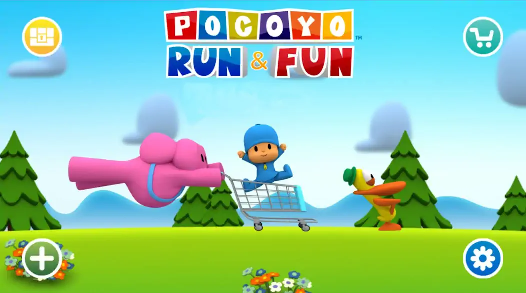 Скачать Pocoyo Run & Fun [Взлом Много денег] APK на Андроид