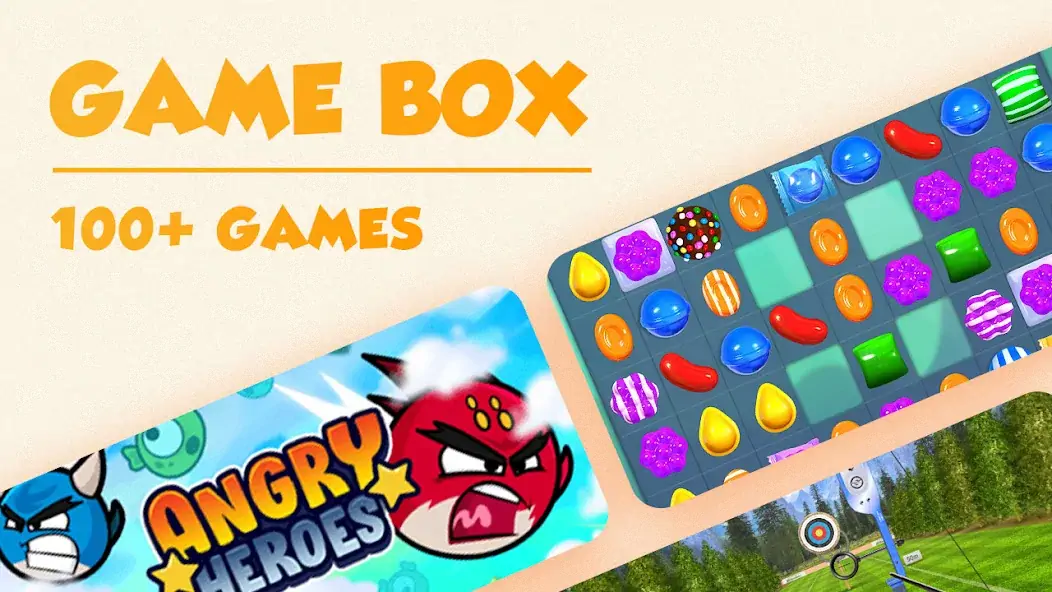 Скачать Game Box - 100+ Games [Взлом Бесконечные деньги] APK на Андроид