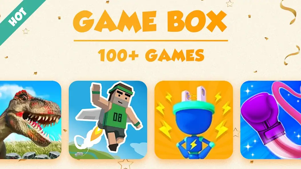 Скачать Game Box - 100+ Games [Взлом Бесконечные деньги] APK на Андроид
