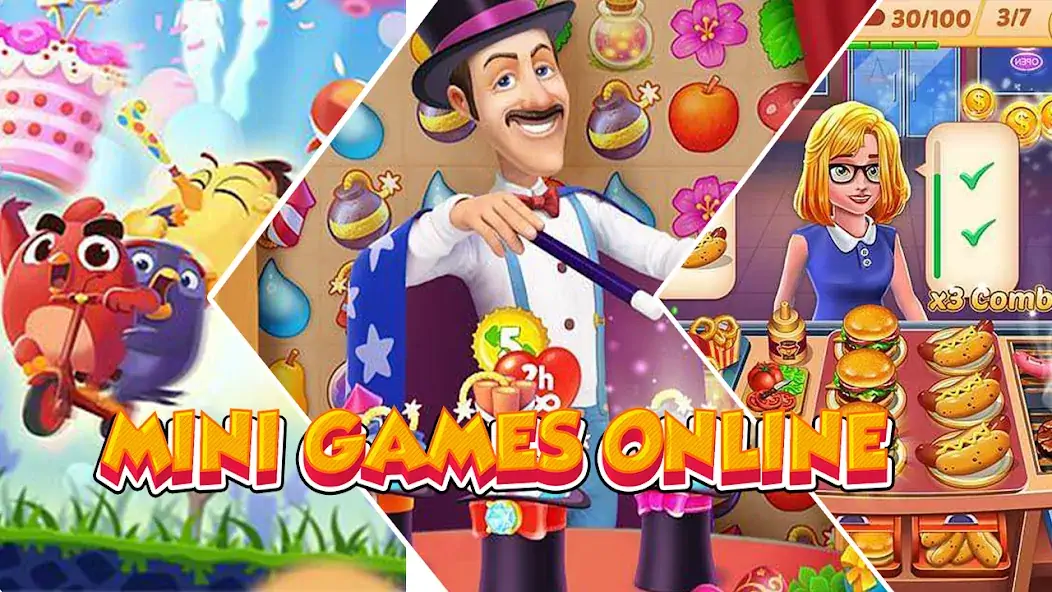 Скачать Mini Games Online [Взлом Бесконечные монеты] APK на Андроид