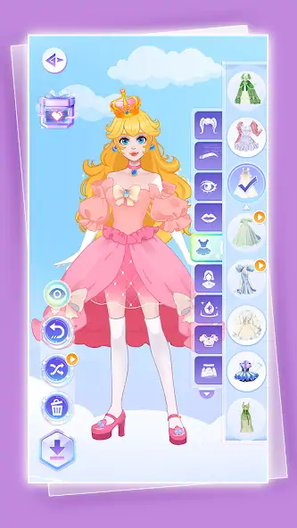 Скачать YoYa: Dress Up Fashion Girl [Взлом Бесконечные монеты] APK на Андроид