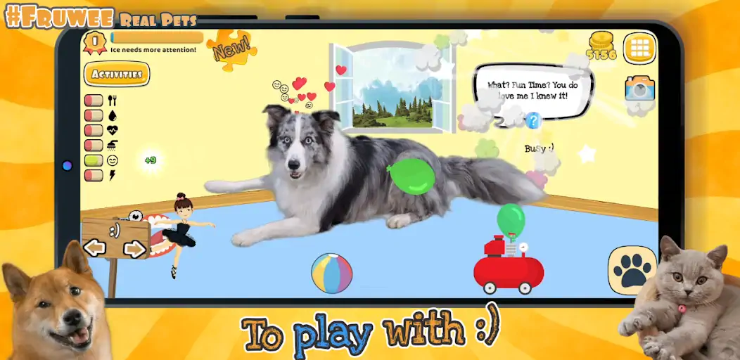 Скачать Real Pets by Fruwee [Взлом Бесконечные деньги] APK на Андроид