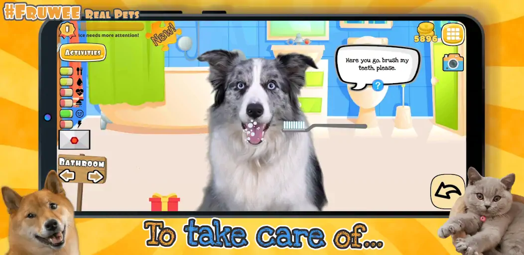 Скачать Real Pets by Fruwee [Взлом Бесконечные деньги] APK на Андроид