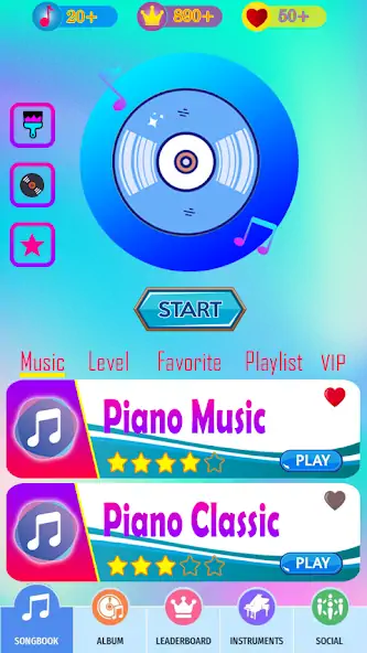 Скачать RaptorGamer Piano Tiles [Взлом Много денег] APK на Андроид