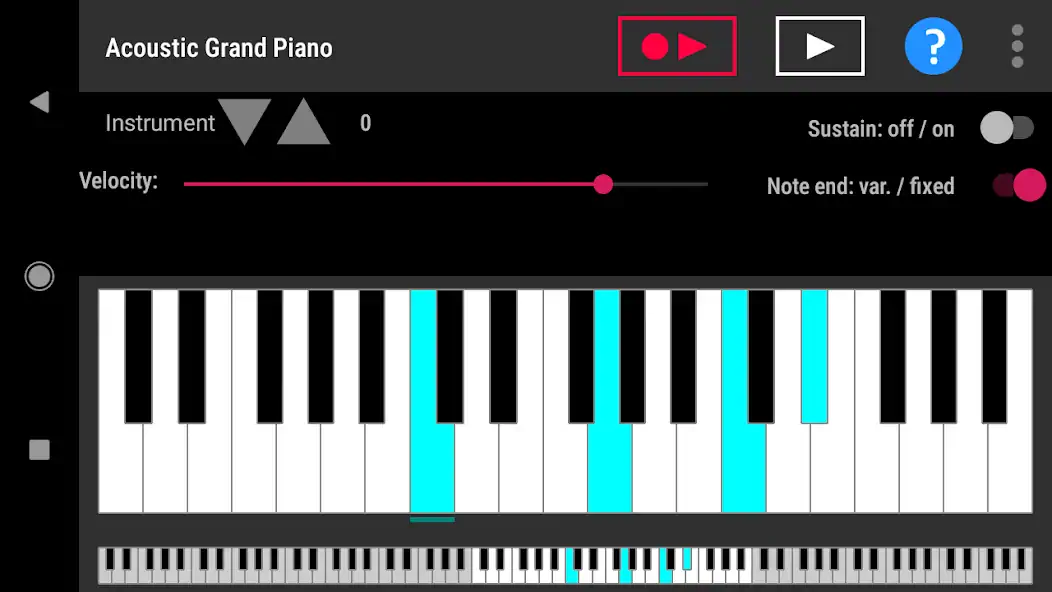 Скачать Simple piano with recorder [Взлом Много денег] APK на Андроид