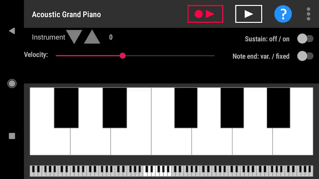Скачать Simple piano with recorder [Взлом Много денег] APK на Андроид