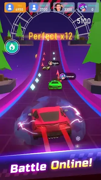 Скачать Music Beat Racer - Car Racing [Взлом Много денег] APK на Андроид