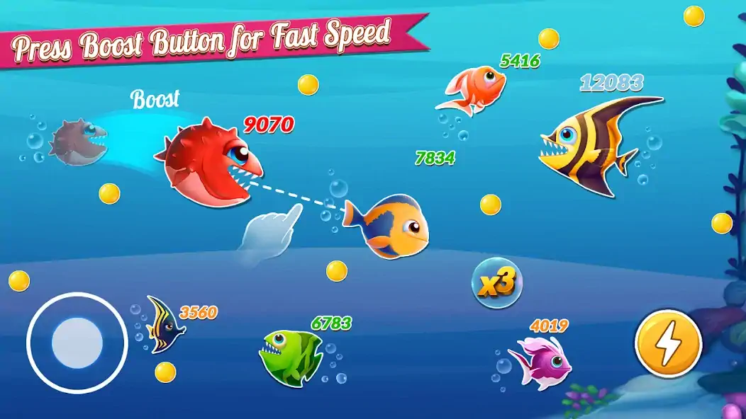 Скачать Fish IO Fish Games Shark Games [Взлом Бесконечные монеты] APK на Андроид