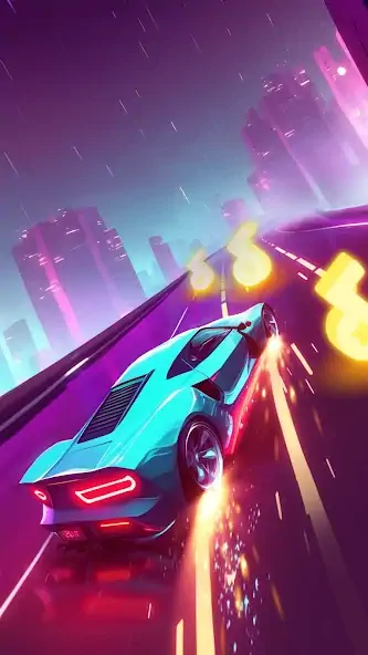 Скачать Beat Car Racing edm music game [Взлом Много денег] APK на Андроид